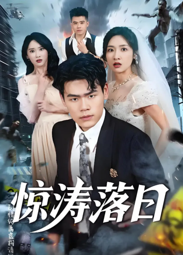 惊涛落日海报