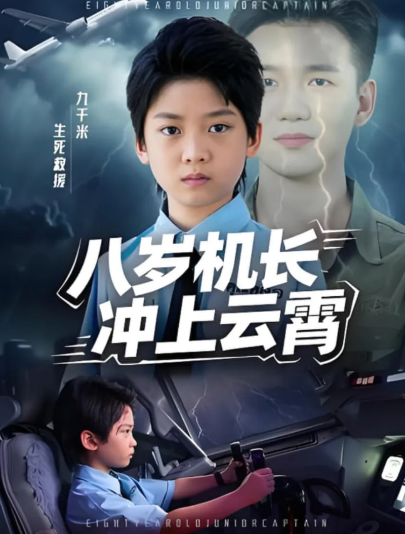 八岁机长冲上云霄海报