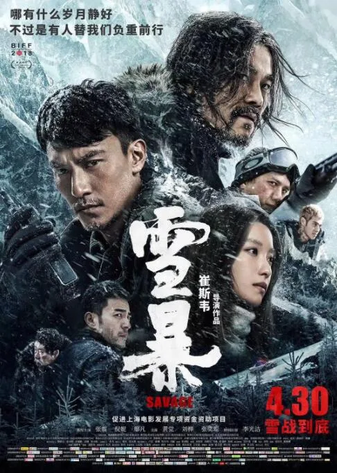 雪暴海报
