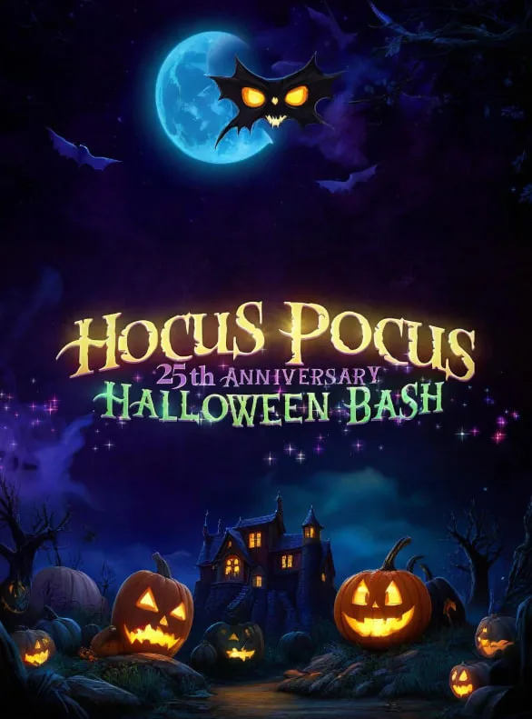 《Hocus Pocus》25周年万圣节狂欢