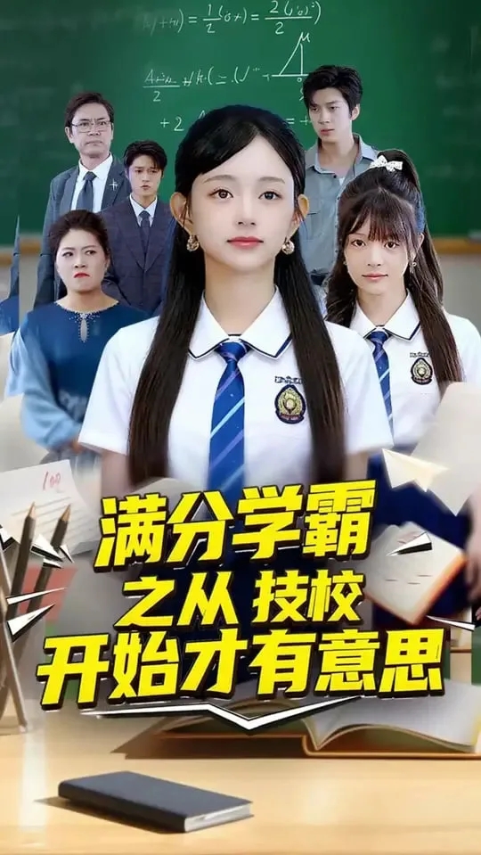 满分学霸之从技校开始才有意思海报
