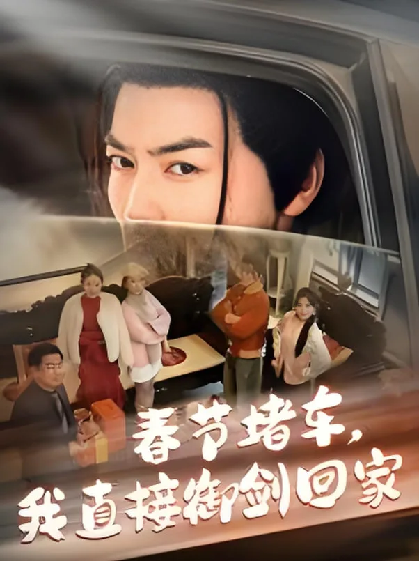春节堵车我直接御剑飞行回家海报