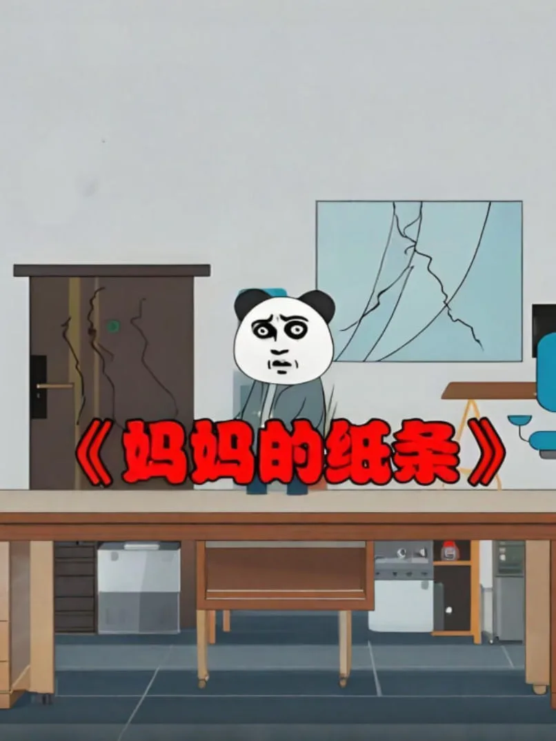 妈妈的纸条海报