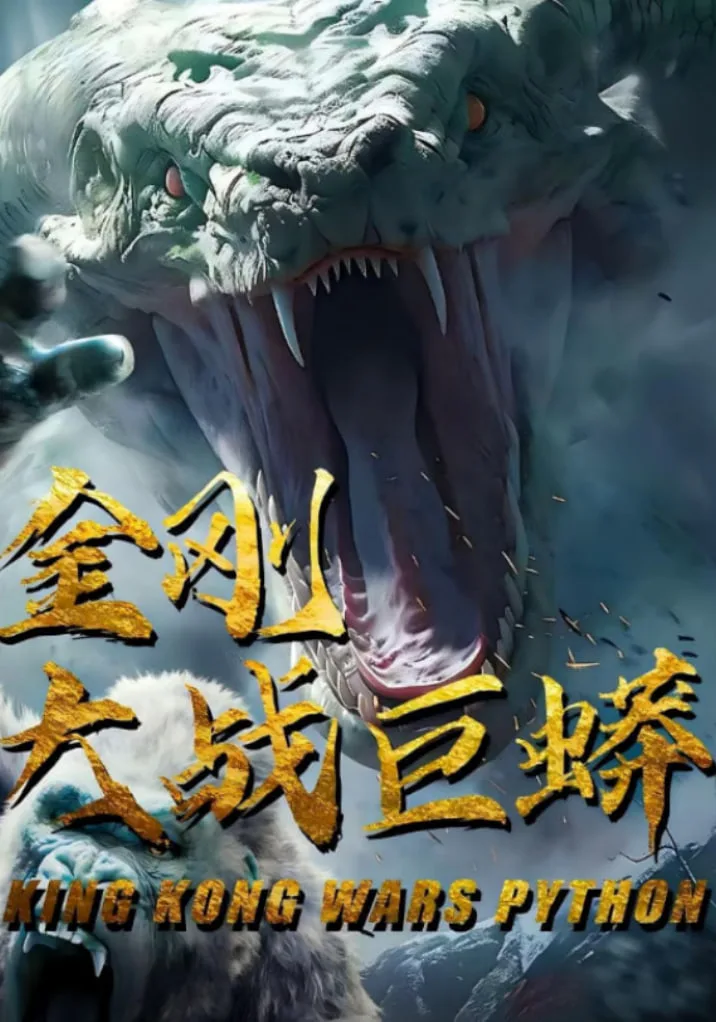 金刚大战巨蟒海报